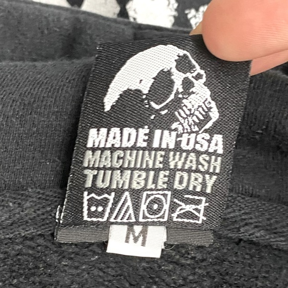 Sikspak Outlaw Scum F@CK Here To Bum You Out Graphic Hoodie M - Picture 4 of 16